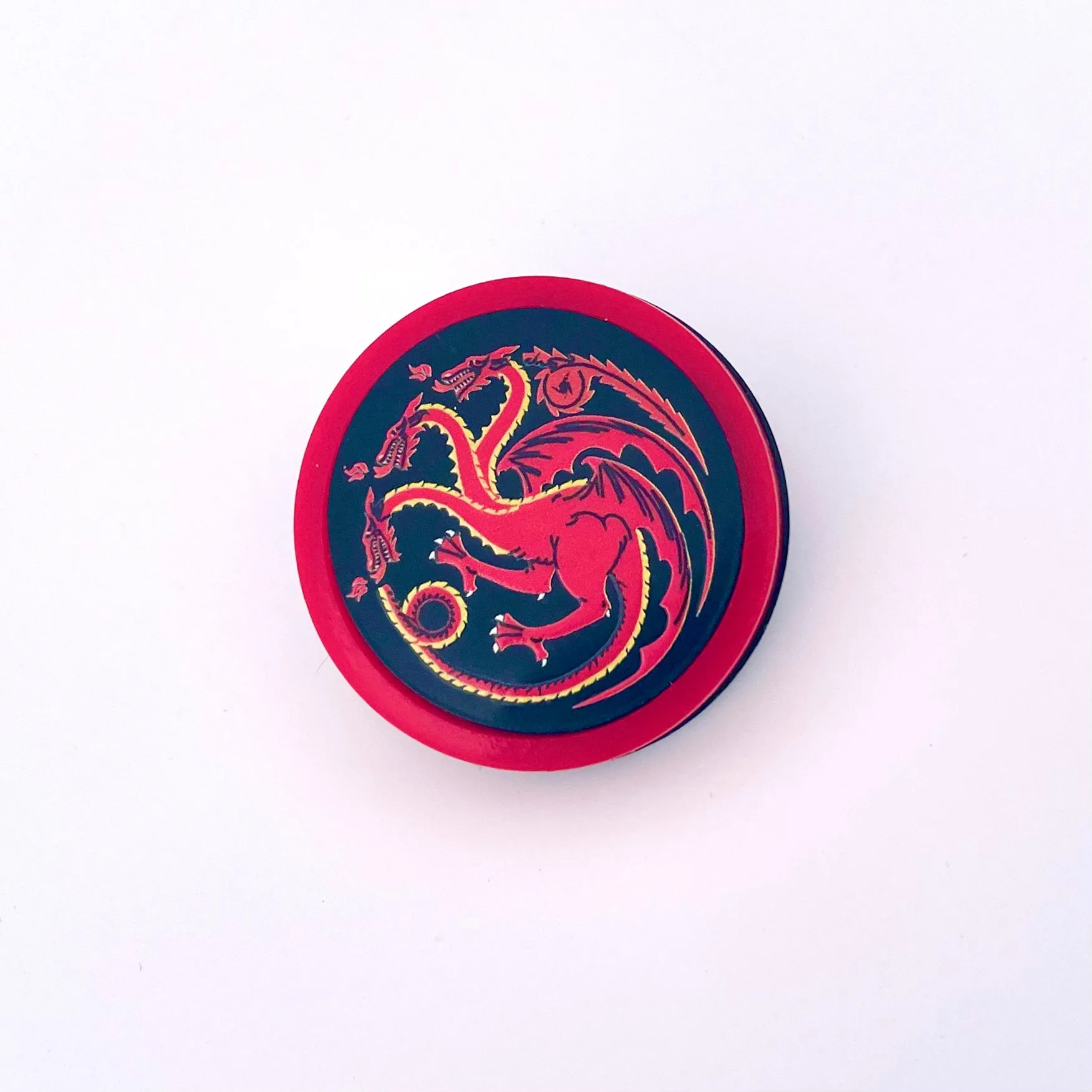 3 headed Dragon - Mini Brooch