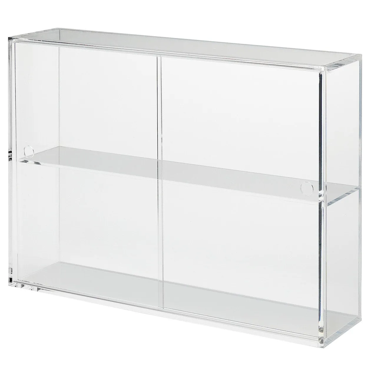 Acrylic Display Case With Sliding Doors - Large