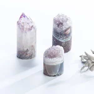 Amethyst Crystal Cupcakes