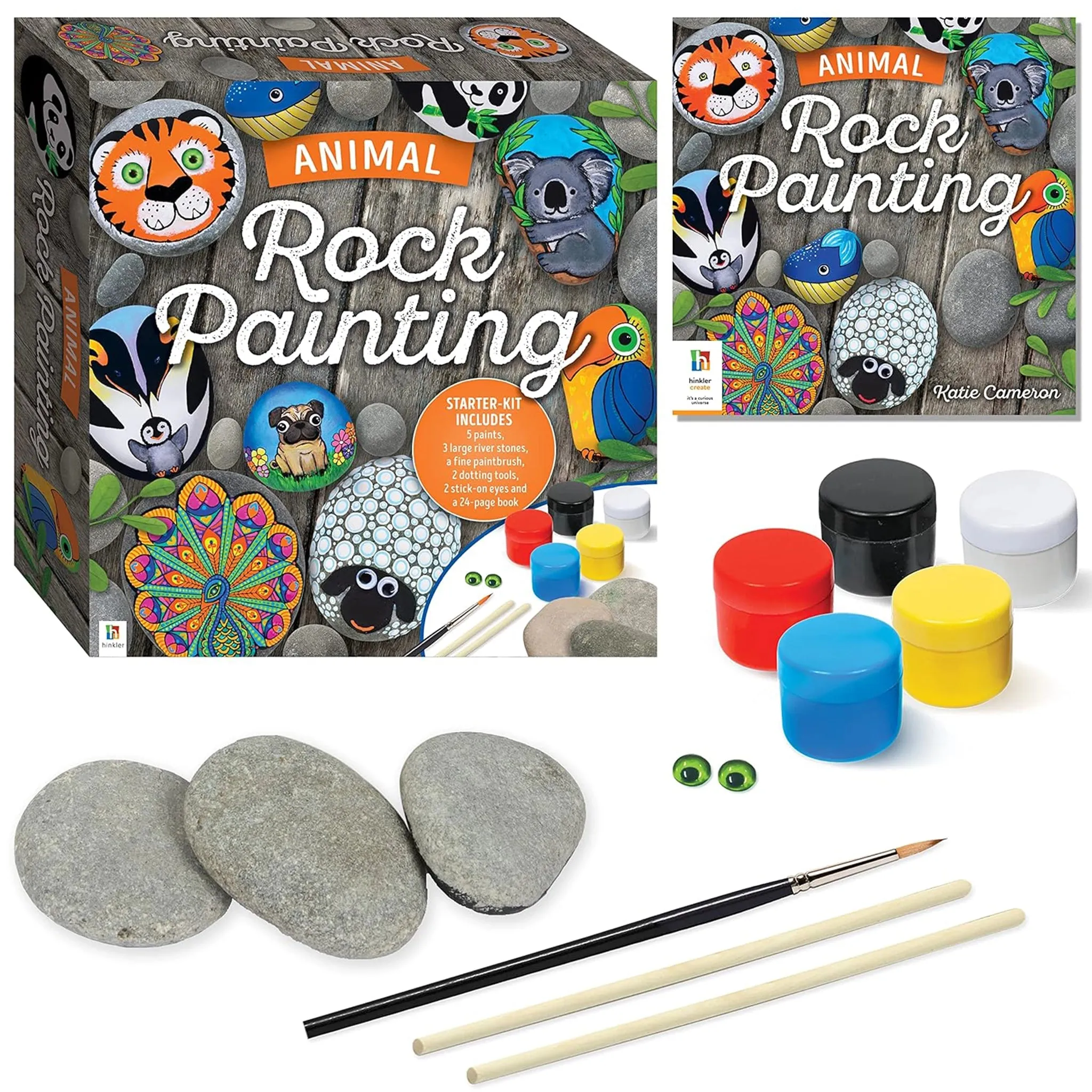 Animal Rock Painting Kit