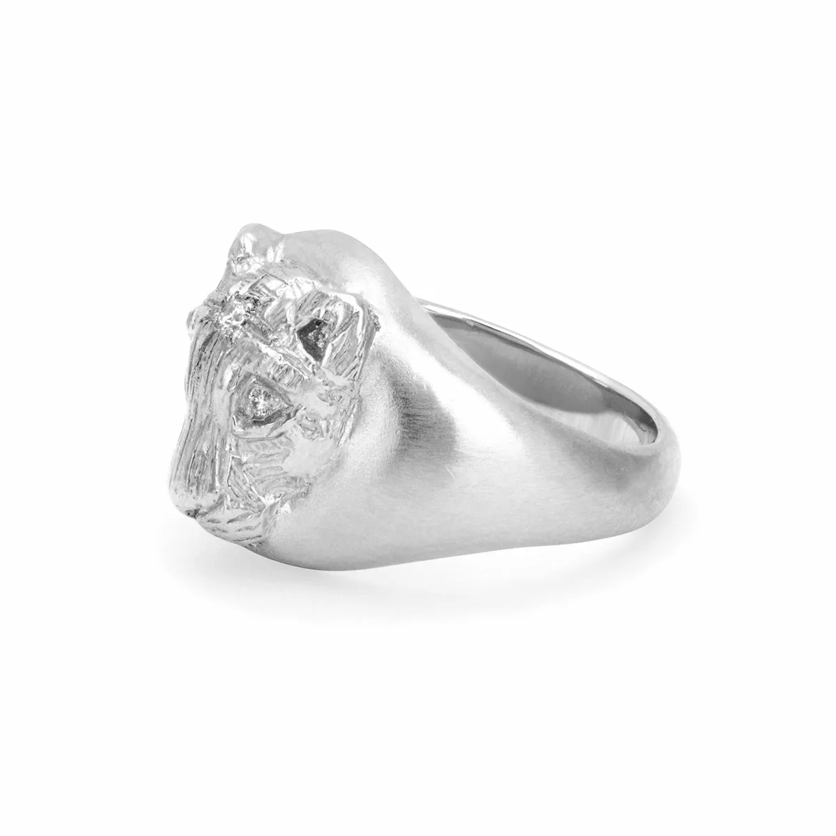 Baby Lioness Signet Ring