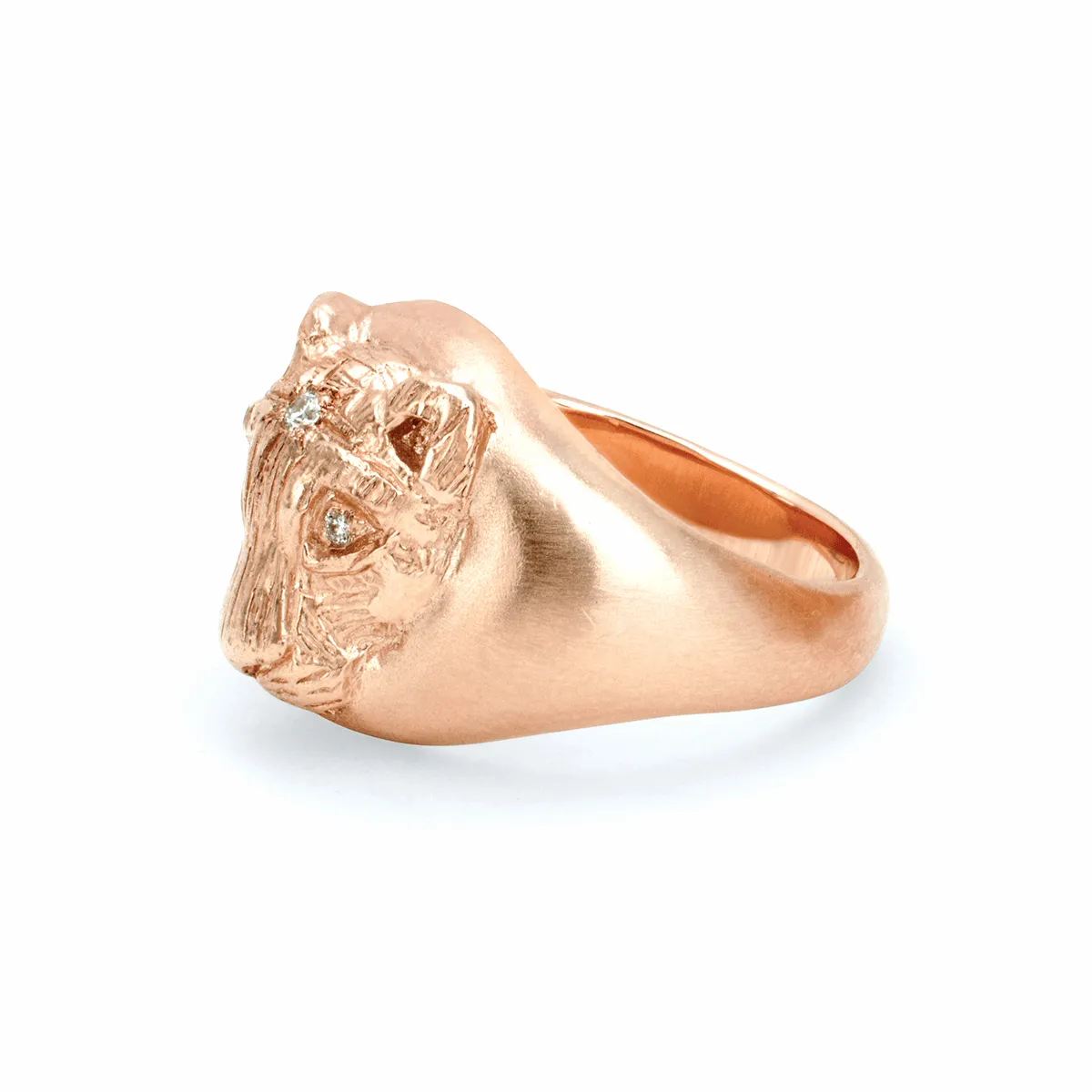 Baby Lioness Signet Ring