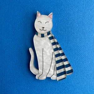 Basil the cat - Brooch