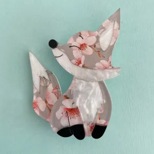 Blossom the fox - Brooch