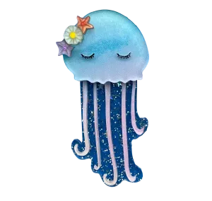 Bubbles the Jelly Fish - Brooch