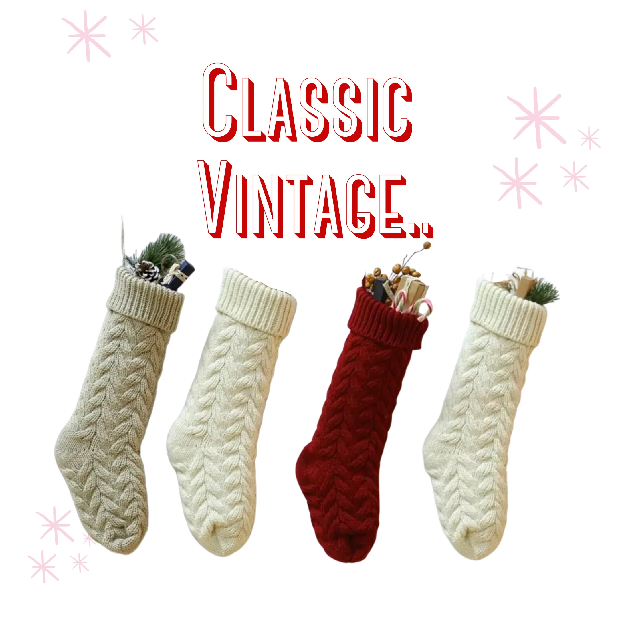 Classic Vintage Stocking