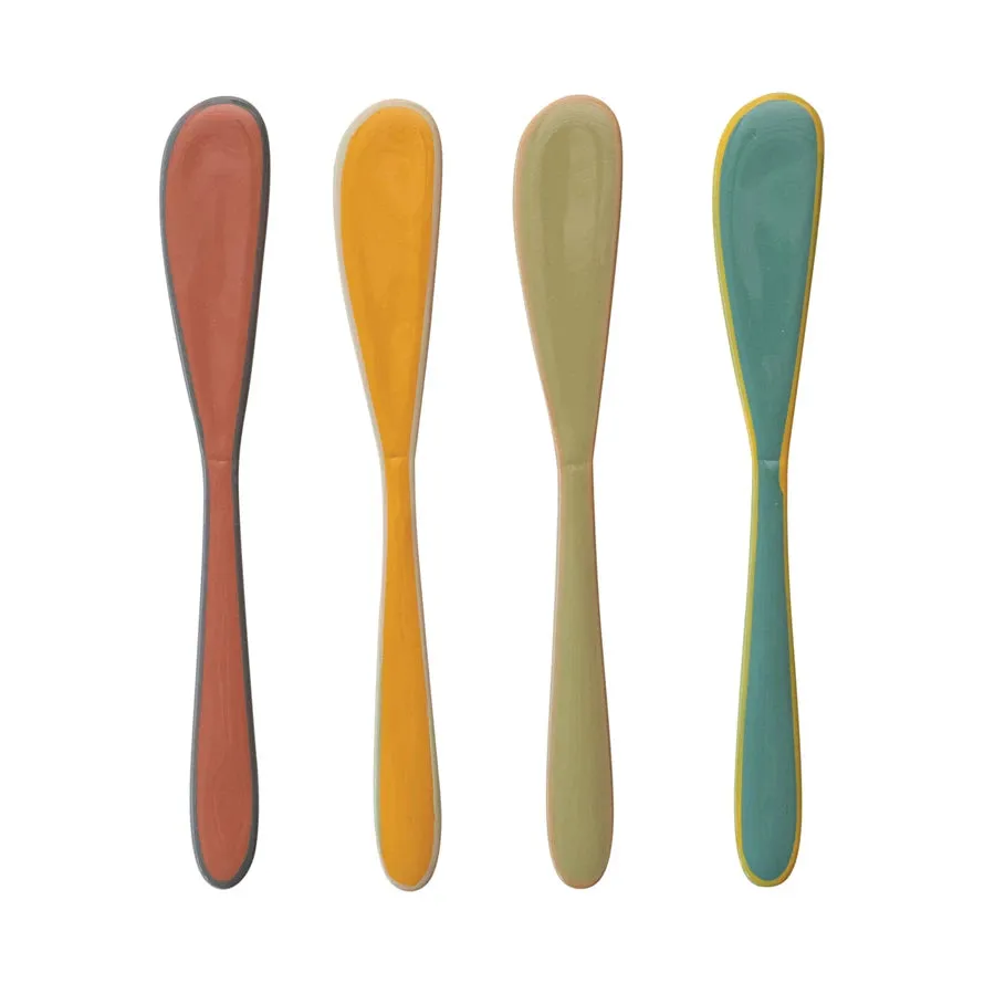 Colorful Enamel Spread Knife