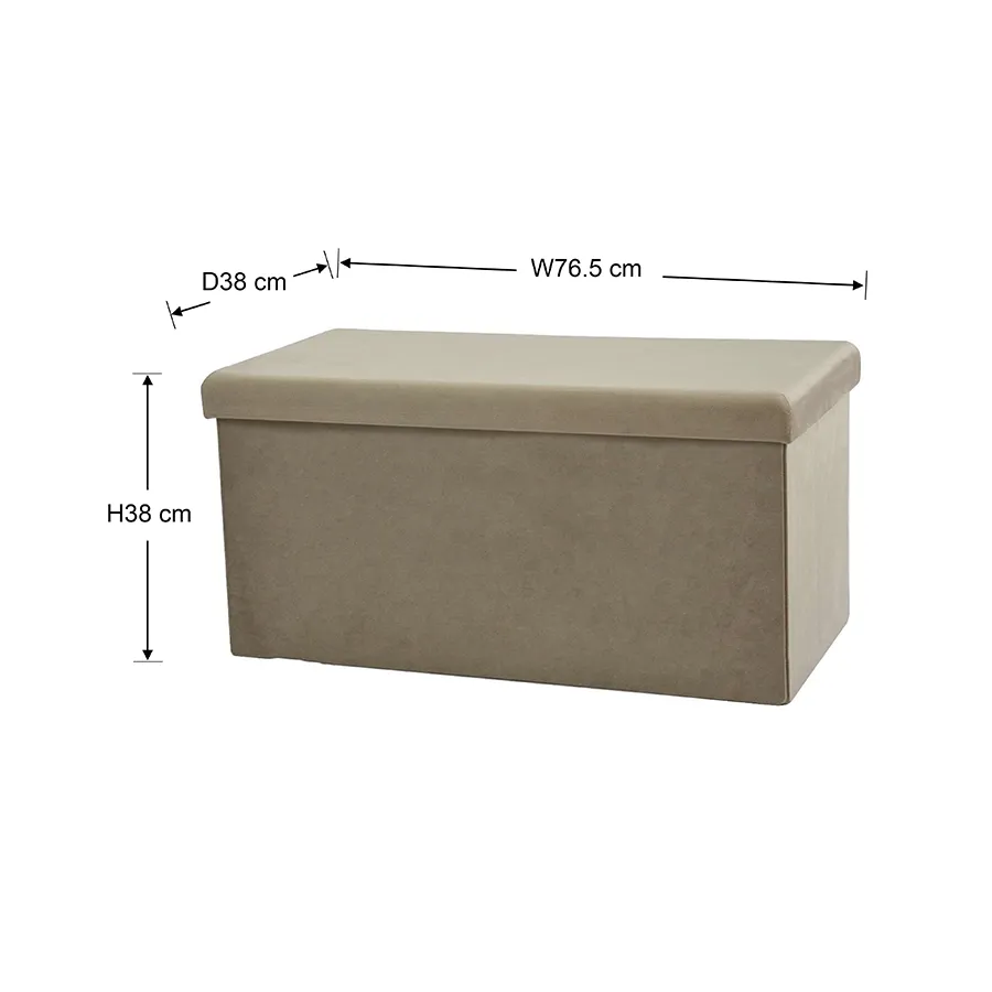 Dario Folding Storage Bench