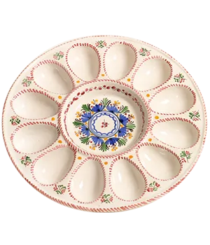 Deviled Egg Ceramic Serving Tray