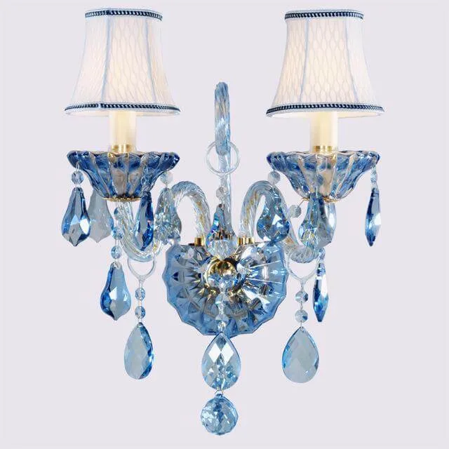 European Luxury Crystal Wall Lights