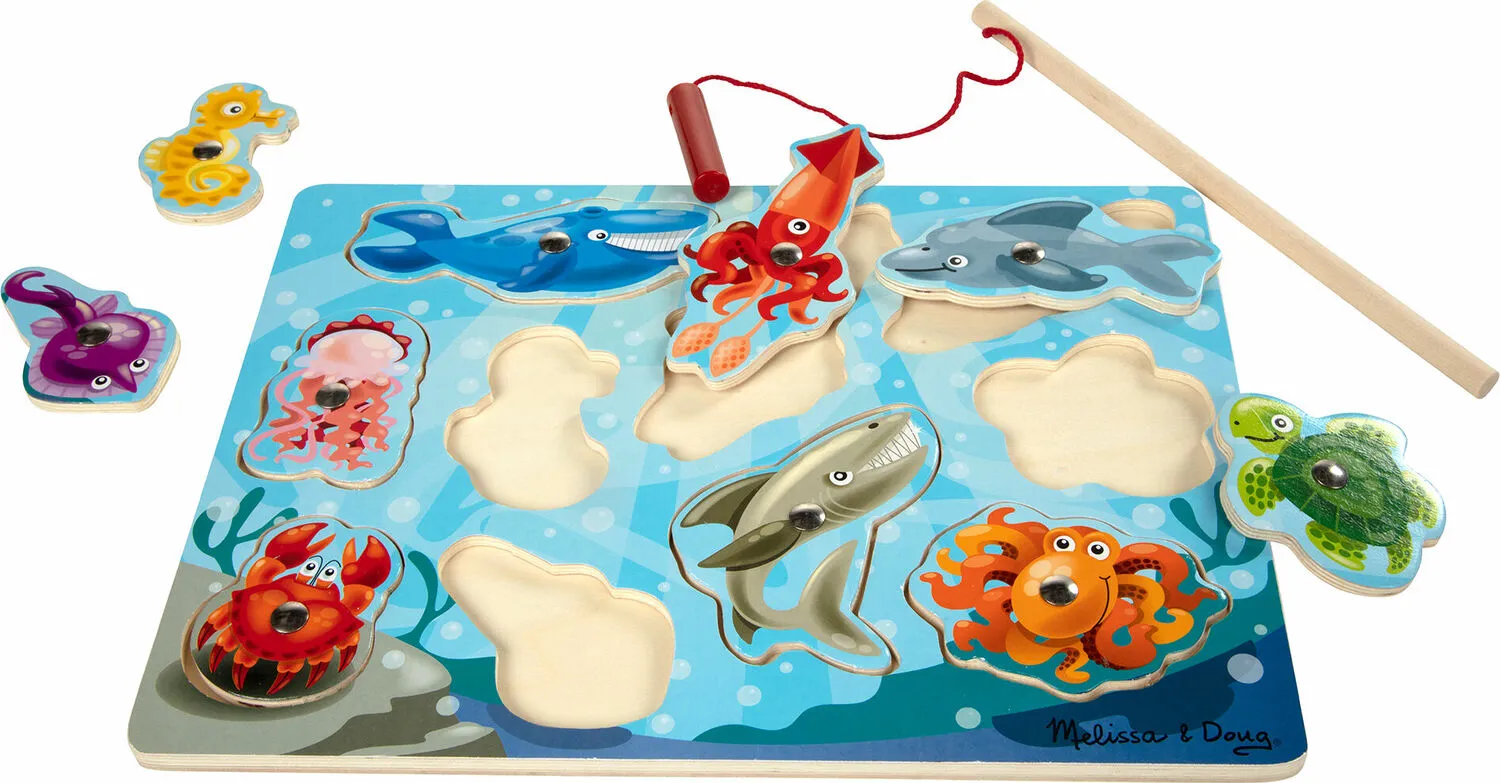 Fishing Magnetic Puzzle Game