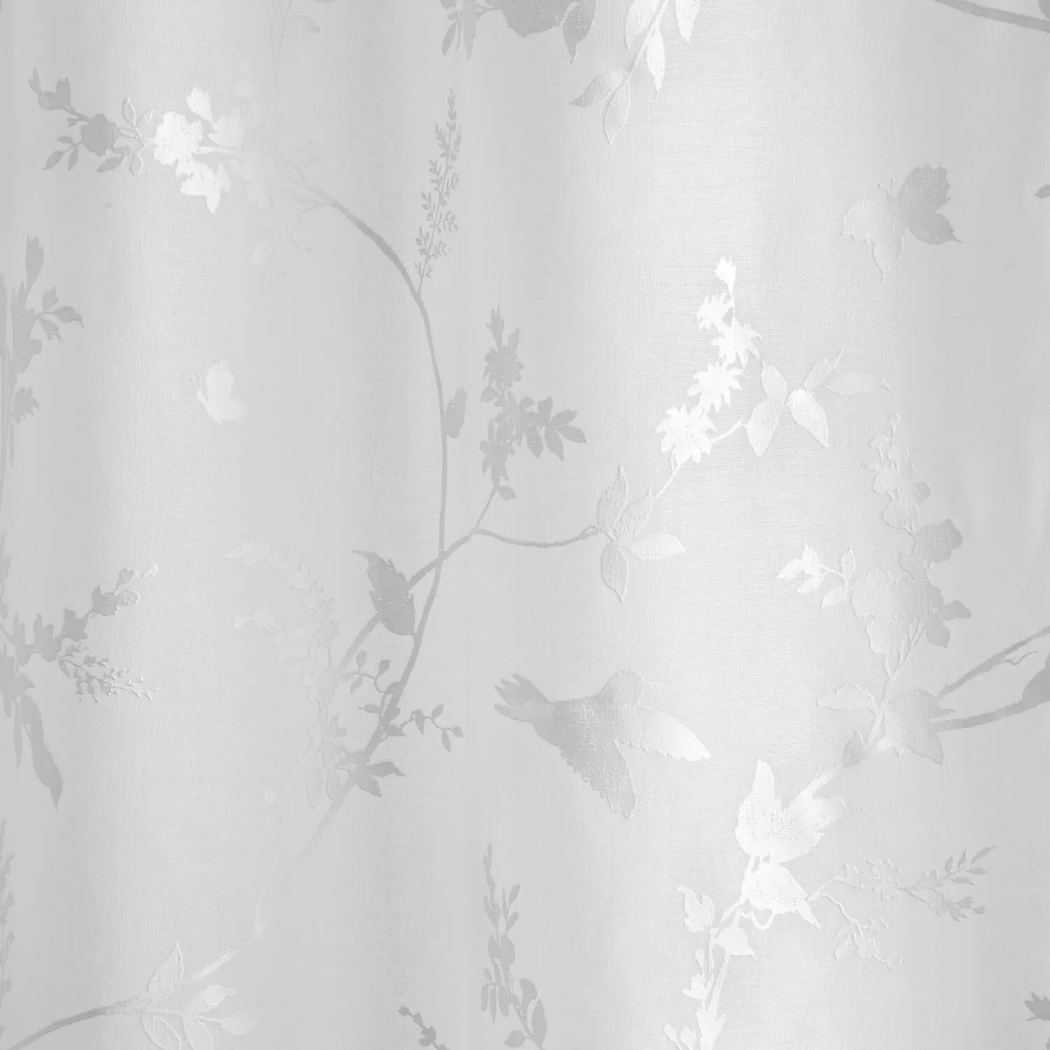 Flora Printed Voile Curtains - 140x137