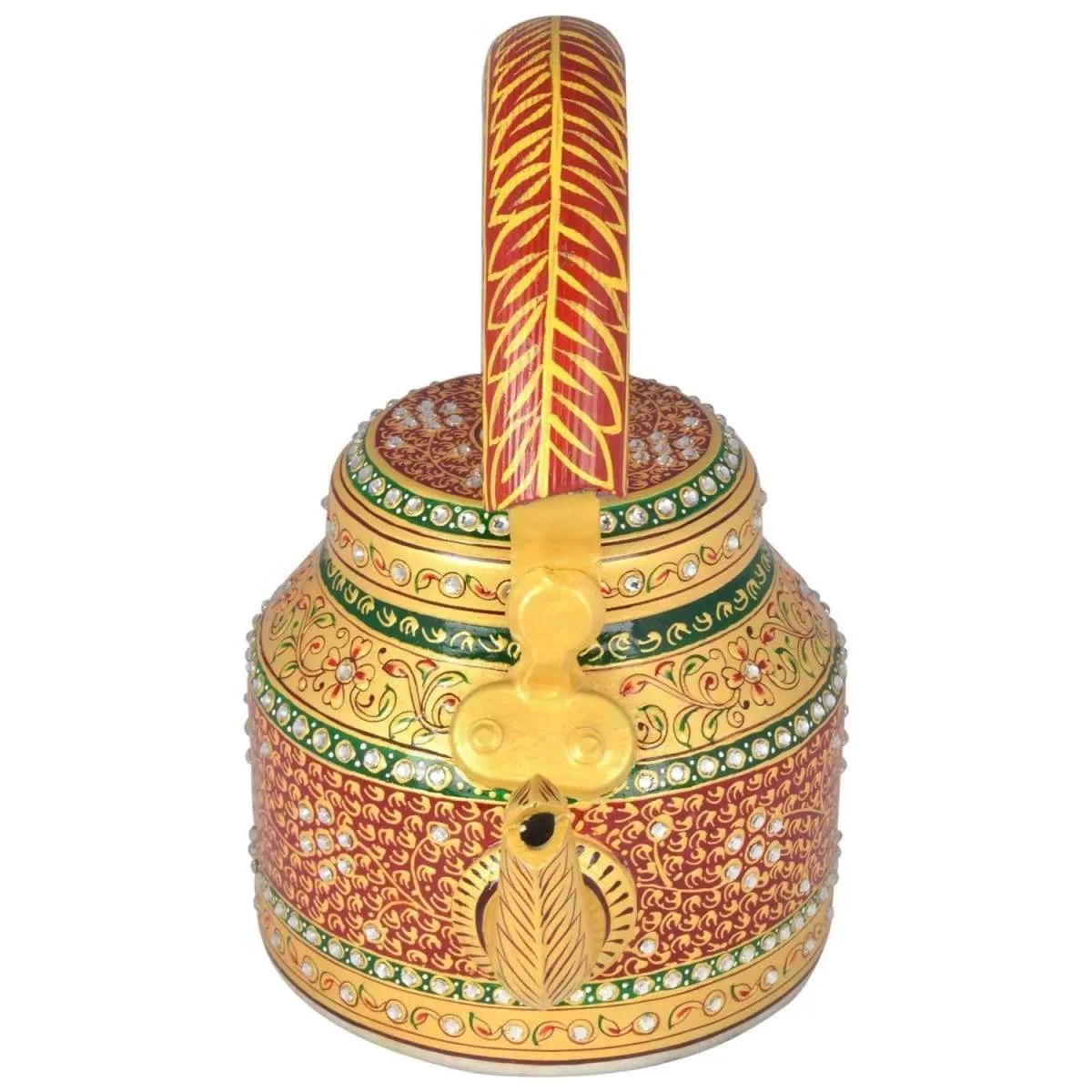 KAUSHALAM HAND PAINTED TEA KETTLE: MAJESTIC