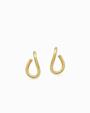 Link Earrings |  Gold