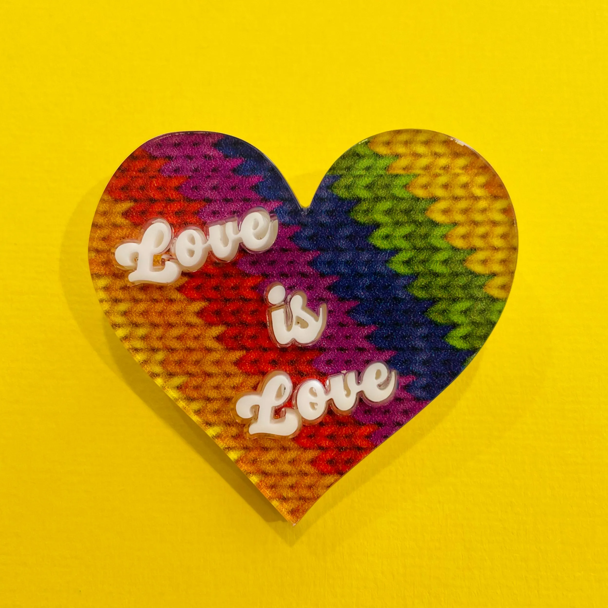 Love is Love  - Brooch