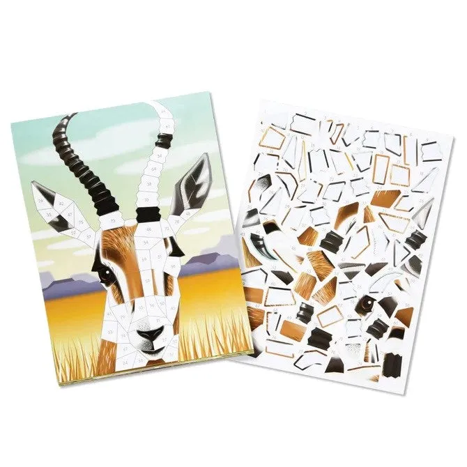 Melissa and Doug Mosaic Sticker Pad - Safari Animals