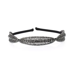 MESH CRYSTAL HAIRBAND