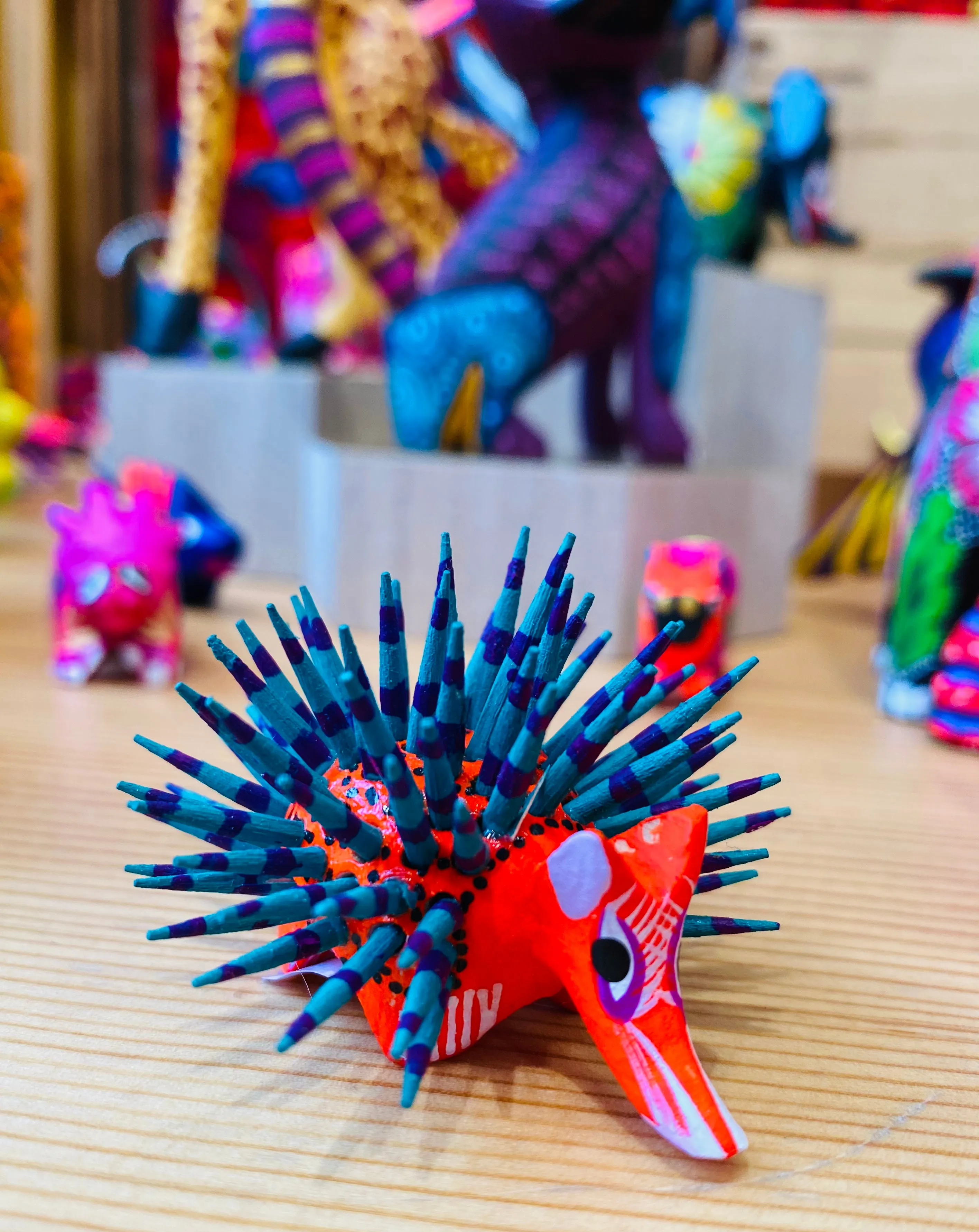 Mini-Alebrijes - Mexican Carved Spirit Animals