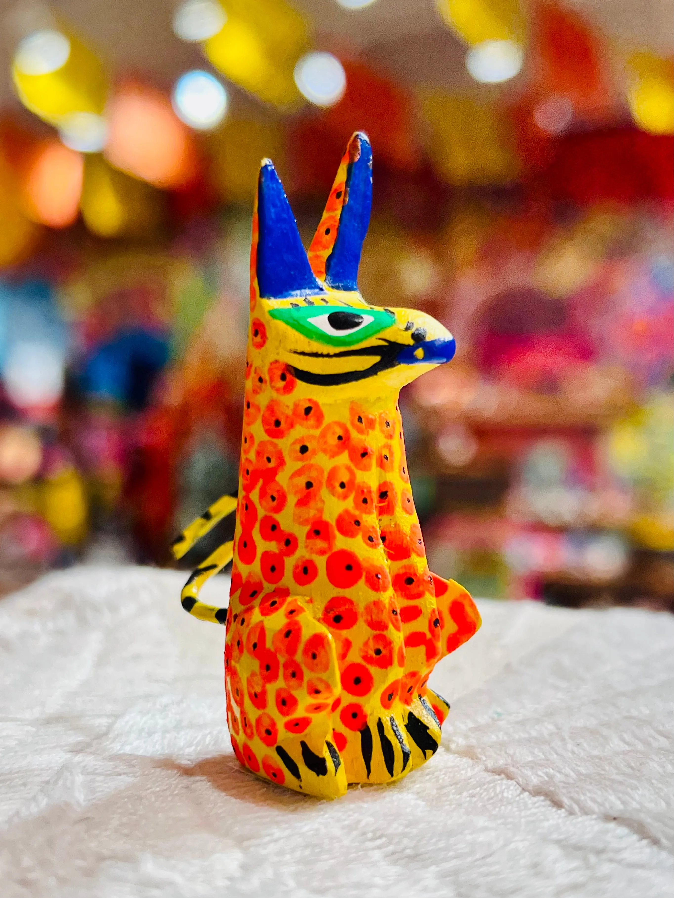 Mini-Alebrijes - Mexican Carved Spirit Animals