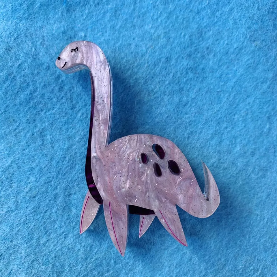 Nessy - brooch.