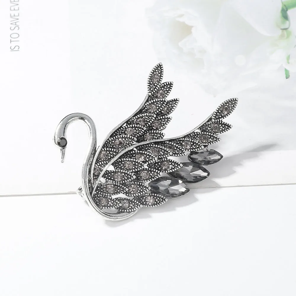 New Swan Brooches Luxury