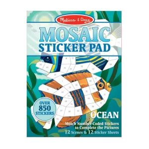 Ocean Mosaic Sticker Pad