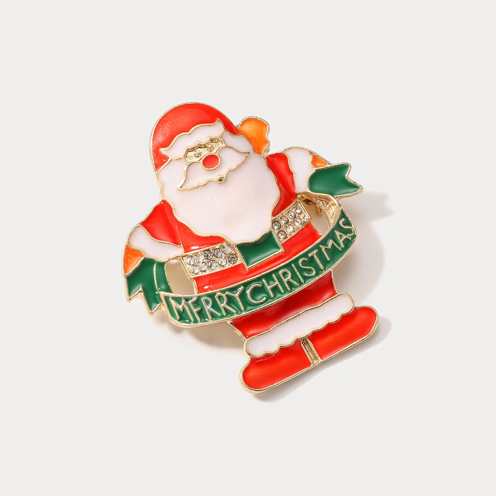 Santa Claus Brooch