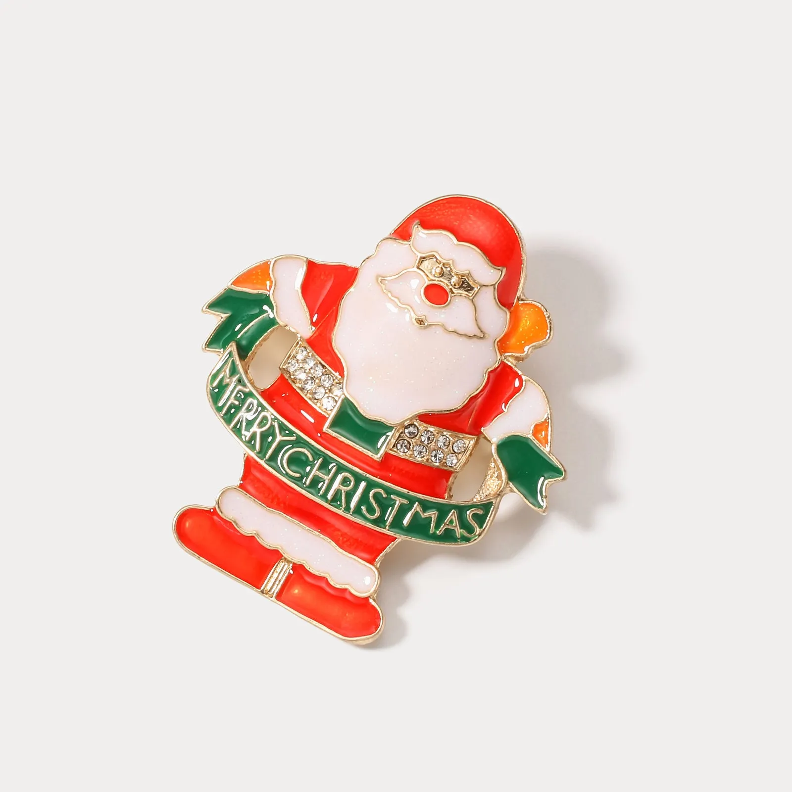 Santa Claus Brooch