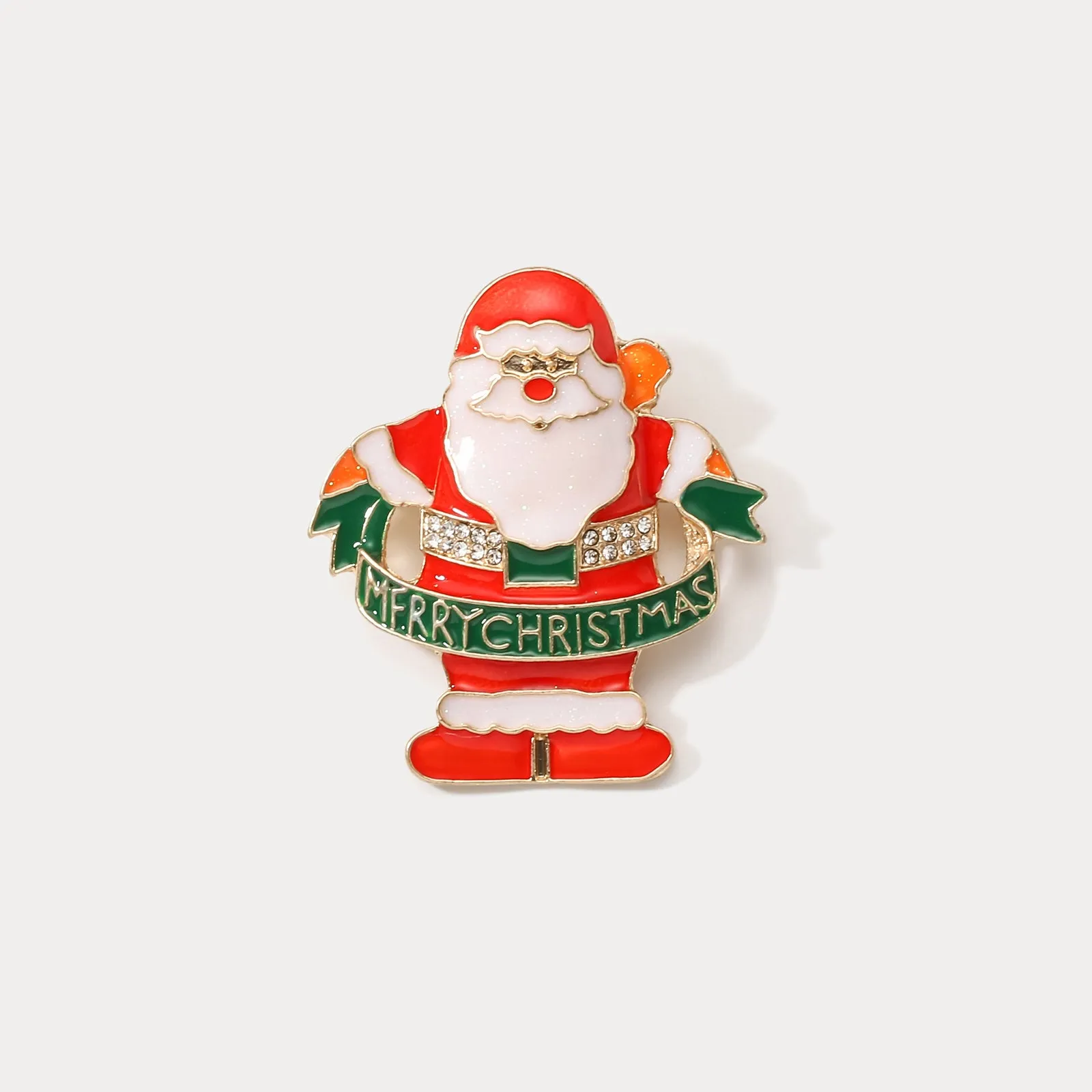 Santa Claus Brooch