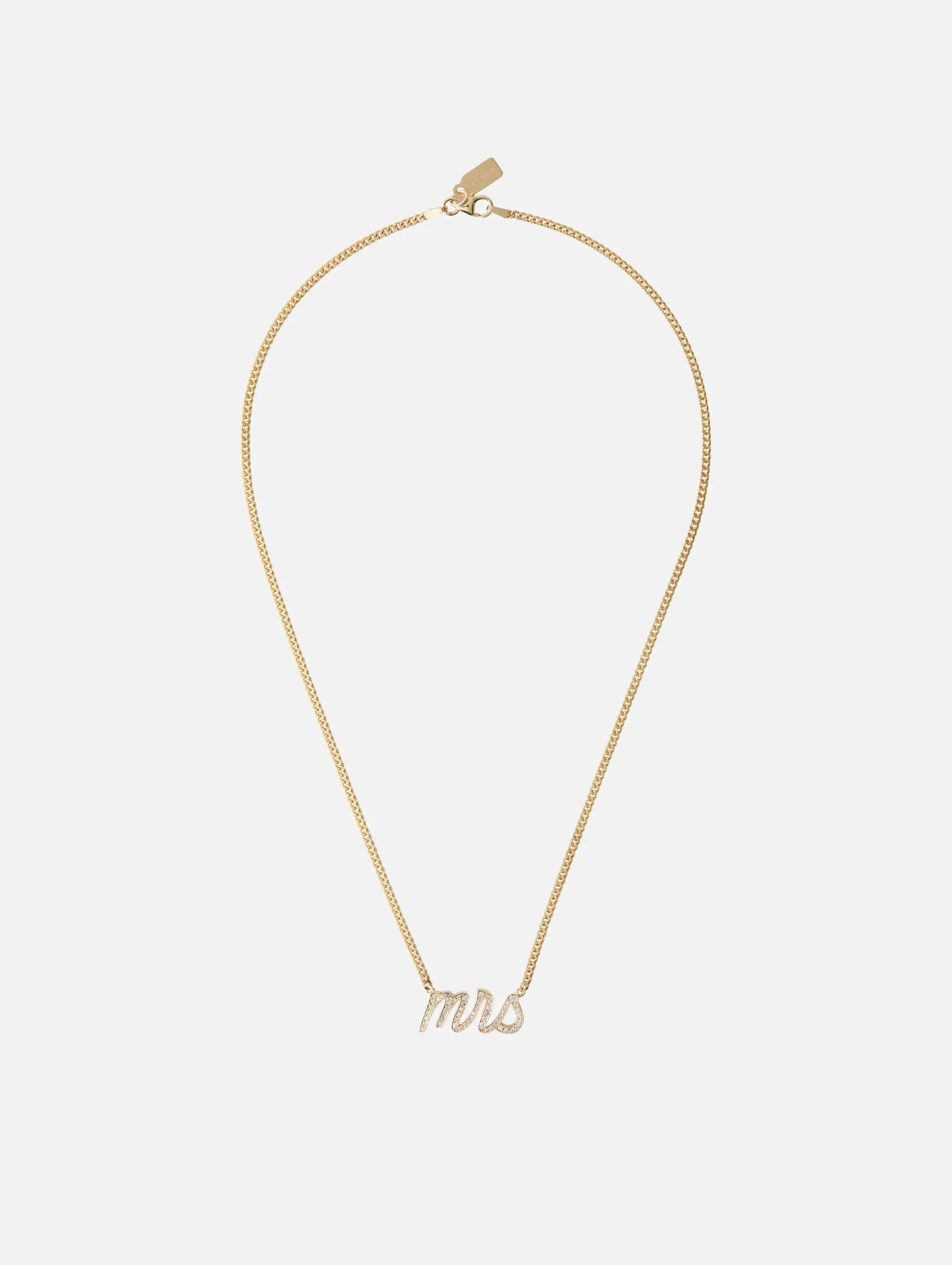 Small La Firma Necklace Mrs