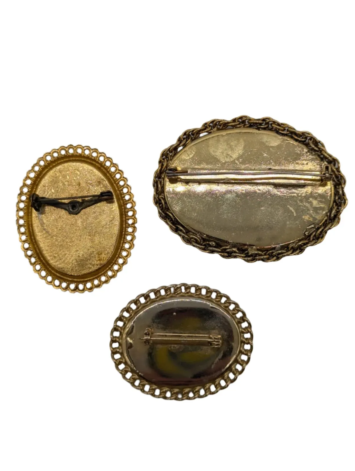 The Toscanini Vintage Trio Brooch Set