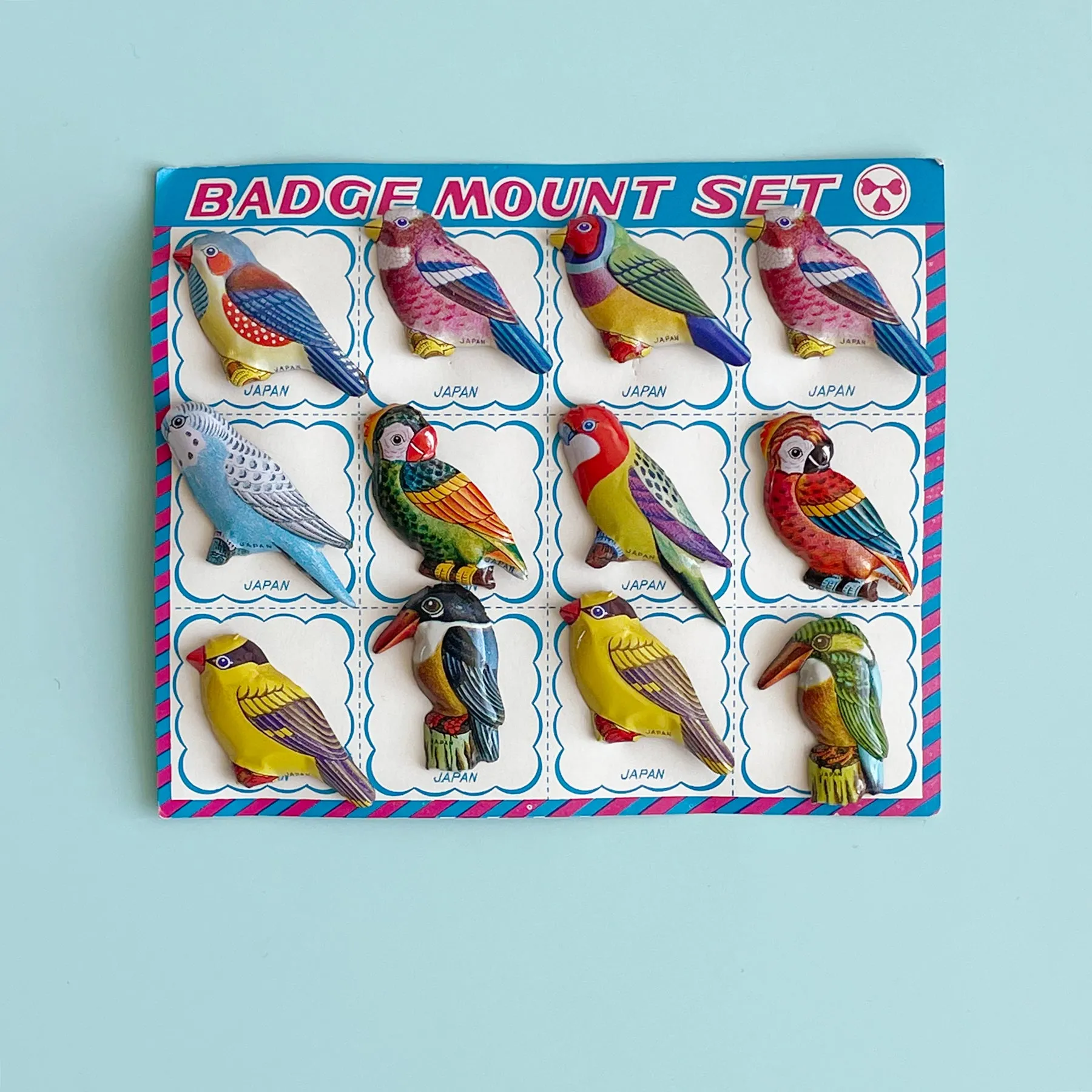 Tin Bird Brooch