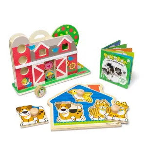 Toddler Farm & Pets Gift Bundle