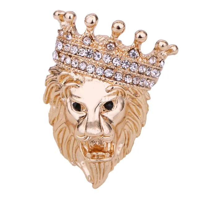 Unique Lion King Brooch