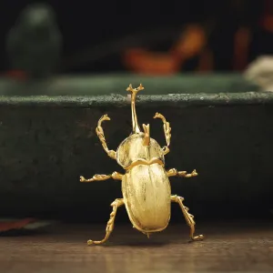 Vintage Beetle Brooch